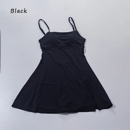 Women's 2 in 1 Slit Summer Dress