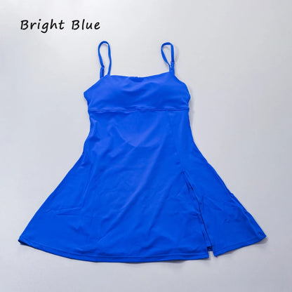 Women's 2 in 1 Slit Summer Dress